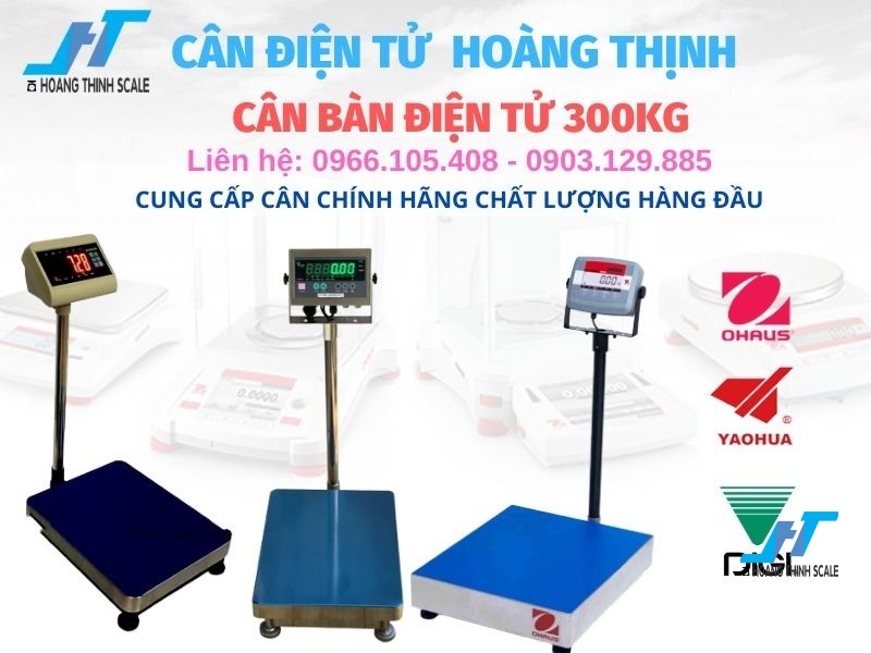 Cân bàn điện tử 300kg được Cân Hoàng Thịnh cung cấp chính hãng chất lượng giá rẻ, mua cân điện tử 300kg Liên hệ 0966.105.408 để được giảm giá ngay 10%