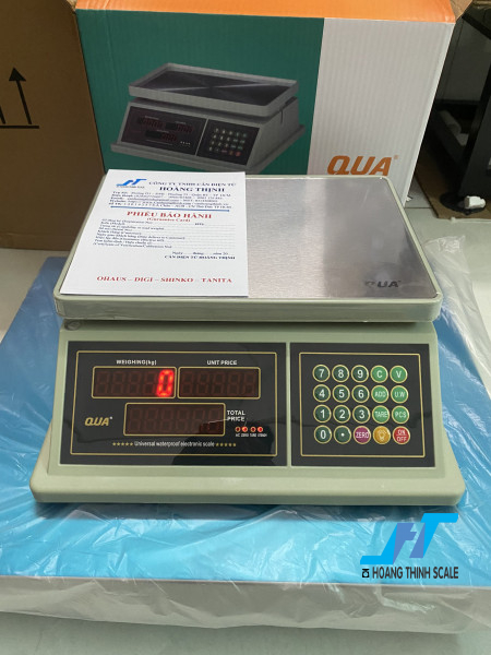 Cân điện tử QUA 832 chính hãng được CTY Cân Điện Tử Hoàng Thịnh cung cấp trên toàn quốc, báo giá cân QUA 832 gọi 0966.105.408 để được giảm giá 10% hôm nay