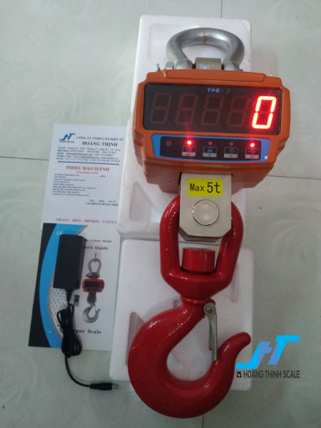 Cân Treo 5 Tấn JJE Chính Hãng được CTY Cân Điện Tử Hoàng Thịnh cung cấp giá rẻ chất lượng tốt nhất