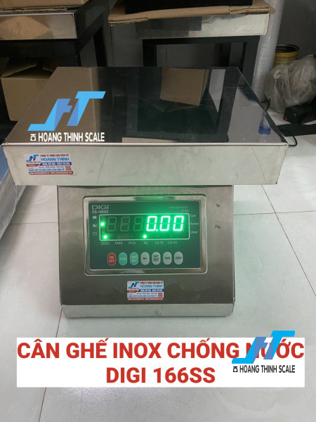 CÂN GHẾ INOX CHỐNG NƯỚC DIGI 166SS được CTY CÂN ĐIỆN TỬ HOÀNG THỊNH cung cấp chính hãng chất lượng tốt nhất