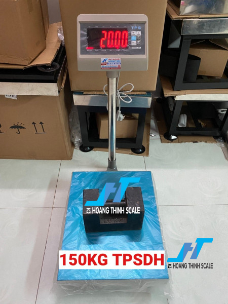 CÂN ĐIỆN TỬ 150KG TPSDH được CTY CÂN ĐIỆN TỬ HOÀNG THỊNH cung cấp chính hãng chất lượng tốt nhất trên toàn quốc