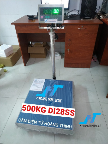 Cân điện tử 500kg DI28SS chính hãng được CTY Cân Điện Tử Hoàng Thịnh cung cấp trên toàn quốc, báo giá cân 500kg DI28SS gọi 0966.105.408 để được giảm giá 10% hôm nay