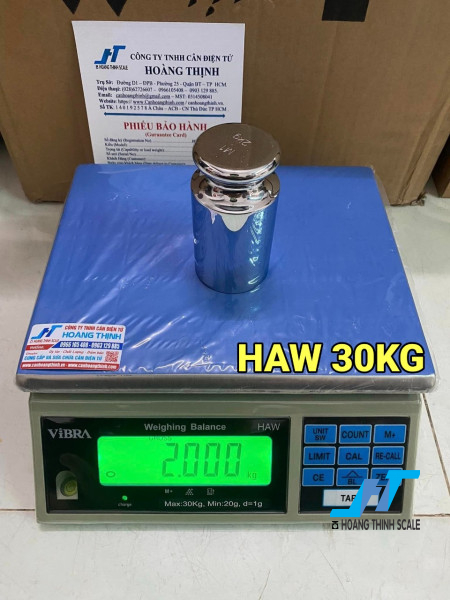 CÂN ĐIỆN TỬ HAW 30KG