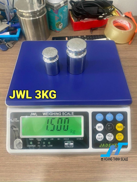 Cân điện tử JWL 3kg dòng cân được CTY Cân Điện Tử Hoàng Thịnh cung cấp trên toàn quốc, báo giá cân JWL 3kg vui lòng liên hệ 0966.105.408 để được giảm giá 10% ngay hôm nay