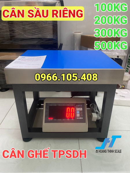 Cân điện tử cân sầu riêng TPSDH 100kg 200kg 300kg 500kg được CÂN ĐIỆN TỬ HOÀNG THỊNH cung cấp trên toàn quốc, báo giá cân sầu riêng gọi 0966.105.408