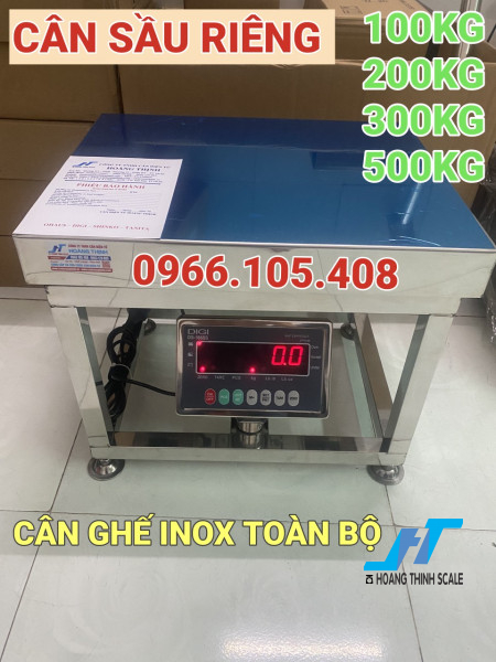 Cân điện tử Inox DIGI166SS cân sầu riêng chất lượng được CTY Cân Điện Tử Hoàng Thịnh cung cấp trên toàn quốc, báo giá cân sầu riêng gọi 0966.105.408