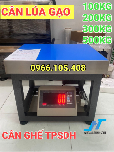 Cân điện tử cân lúa TPSDH 100kg 200kg 300kg được CÂN ĐIỆN TỬ HOÀNG THỊNH cung cấp trên toàn quốc, báo giá cân lúa gọi 0966.105.408