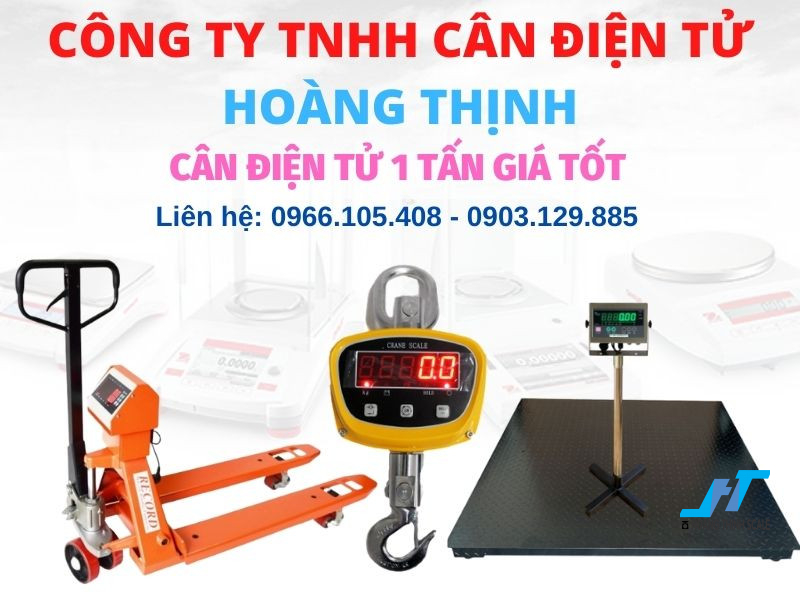 Cân điện tử 1 tấn giá tốt nhập khẩu chính hãng với đa dạng các dòng cân chất lượng có tại Cân Điện Tử Hoàng Thịnh