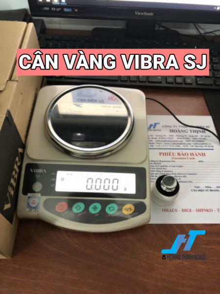 Cân vàng VIBRA SJ tại CÂN ĐIỆN TỬ HOÀNG THỊNH