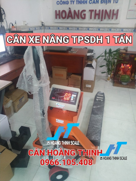 Cân xe nâng pallet TPSDH 1 tấn tại CÂN HOÀNG THỊNH
